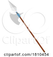 04/16/2024 - Battle Spear Axe Licensed Clipart Cartoon