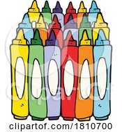 Poster, Art Print Of Cartoon Crayons