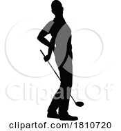 04/19/2024 - Golfer Golf Sports Person Silhouette