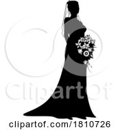 04/19/2024 - Bride Bridal Wedding Dress Silhouette Woman Design