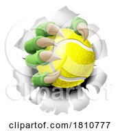 04/19/2024 - Tennis Ball Claw Cartoon Monster Animal Hand
