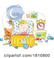 04/20/2024 - Cartoon Clipart Boy Sleeping In Bed