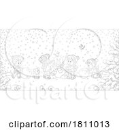 04/23/2024 - Cartoon Clipart Kids Building A Snowman