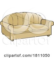 Poster, Art Print Of Brown Sofa