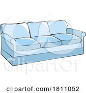 Poster, Art Print Of Blue Sofa