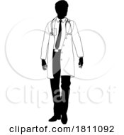 04/23/2024 - Doctor Man Medical Silhouette Healthcare Person