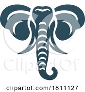 Elephant Design Safari Animal Icon Mascot Design by AtStockIllustration