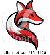 Poster, Art Print Of Fox Animal Design Icon Mascot Illustration Concept