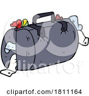 Poster, Art Print Of Cartoon Luggage