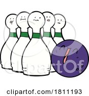 04/25/2024 - Cartoon Laughing Bowling Ball And Pins