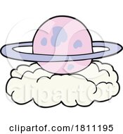 Cartoon Alien Planet