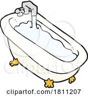 04/26/2024 - Cartoon Bath Full Of Water