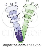 04/26/2024 - Cartoon Chemicals In Test Tubes