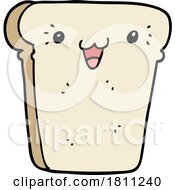 Cartoon Slice of Bread by lineartestpilot #COLLC1811240-0180