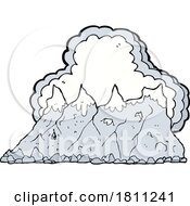 Cartoon Mountain Range by lineartestpilot #COLLC1811241-0180