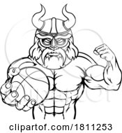 04/27/2024 - Viking Basketball Sports Mascot