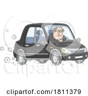 Poster, Art Print Of Licensed Clipart Cartoon Mean Driver