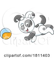 04/30/2024 - Licensed Clipart Cartoon Puppy Dog Playing