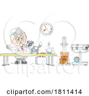 04/30/2024 - Licensed Clipart Cartoon Veterinarian