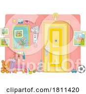 Licensed Clipart Cartoon Door And Interior