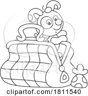 05/02/2024 - Licensed Clipart Cartoon Puppy Dog In A Bag