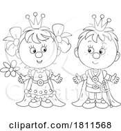 Licensed Clipart Cartoon Princess And Prince