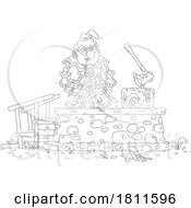 Licensed Clipart Cartoon Evil Executioner by Alex Bannykh #COLLC1811596-0056