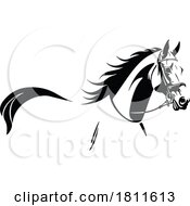 Poster, Art Print Of Horse Mascot