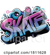 Poster, Art Print Of Skate Graffiti Design