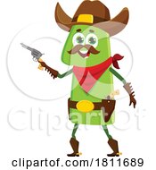 Poster, Art Print Of Outlaw Number One Mascot Character