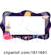 Poster, Art Print Of Outer Space Border