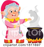 Poster, Art Print Of Gnome Or Dwarf Casting A Spell