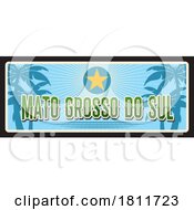 Travel Plate Design For Mato Grosso Do Sul