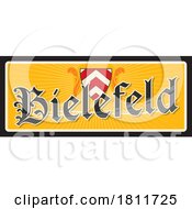 Travel Plate Design For Bielefeld