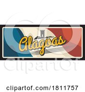 Poster, Art Print Of Travel Plate Design For Alagoas