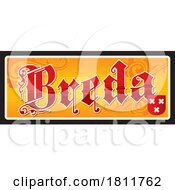 Travel Plate Design for Breda by Vector Tradition SM #COLLC1811762-0169