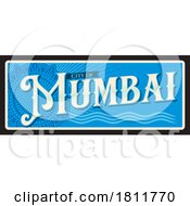 Poster, Art Print Of Travel Plate Design For Mumbai