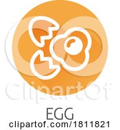Egg Food Icon Concept by AtStockIllustration