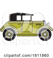 Poster, Art Print Of Green Classic Car