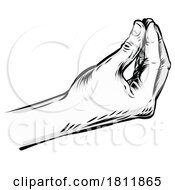 Pinched Fingers Hand Chefs Kiss by Domenico Condello #COLLC1811865-0191