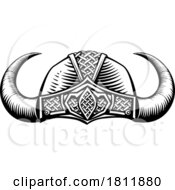 Poster, Art Print Of Viking Warrior Helmet