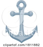 Poster, Art Print Of Anchor Ship Boat Nautical Illustration