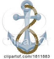 05/17/2024 - Ship Anchor Boat Rope Nautical Illustration