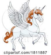 05/18/2024 - Unicorn Pegasus Wings Horn Horse Animal Cartoon