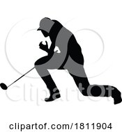 Golfer Golf Sports Person Silhouette