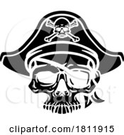 05/20/2024 - Pirate Hat Skull And Crossbones Cartoon