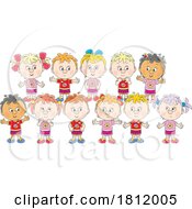 05/28/2024 - Cartoon Children In PE
