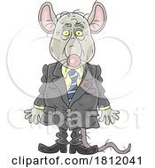 05/29/2024 - Cartoon Government Offical Political Rat