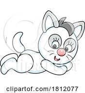 05/30/2024 - Cartoon Kitty Cat Stretching