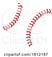 White Baseball Ball Heart Shape Concept